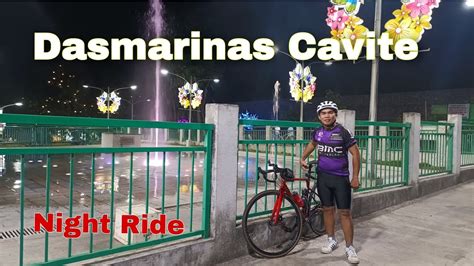 Dasmarinas Cavite Night Ride Bike Touring Youtube