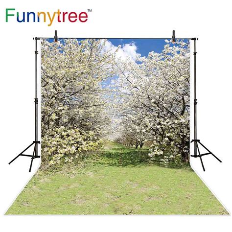 Funnytree Backdrops For Photography Studio Spring Nature View Flower