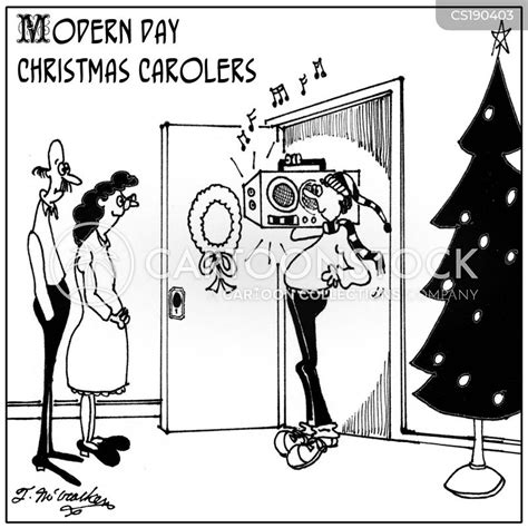 Carolers Cartoons And Comics Funny Pictures From Cartoonstock