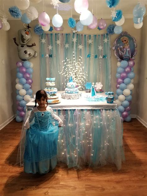 Frozen Birthday Party Elsa Birthday Party Frozen Themed Birthday