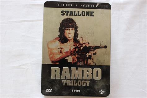 Dvd Box Rambo Trilogy Steelcase 415173491 ᐈ Blabom På Tradera