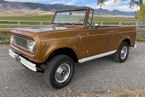 1971 International Harvester Scout 800b For Sale On Bat Auctions Sold