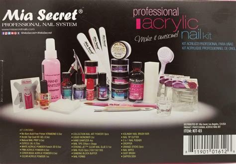 Mia Secret Professional Acrylic Nail Kit For Beginners Theatrical Avenue