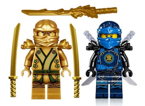 Lego Ninjago Lightning Jay Spinjitzu Masters Minifigure Blue Ninja