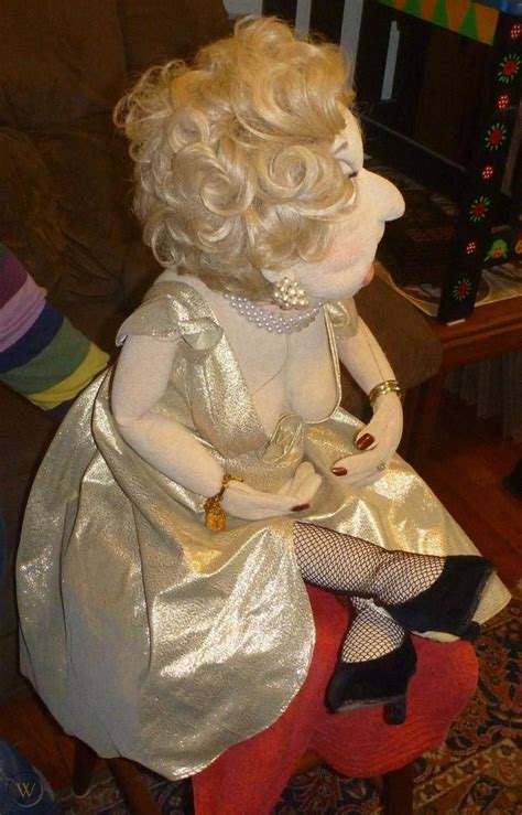 One Of A Kind Soft Sculpture Professional Ventriloquist Puppet By Vera