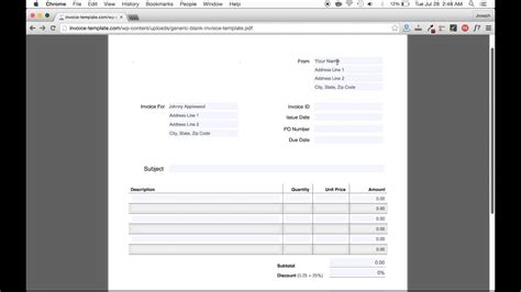 This post may contain affiliate links. How to Make an Invoice EASY | Excel | Word | PDF - YouTube