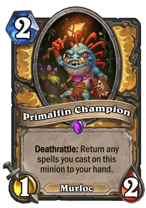 Primalfin Champion Hearthstone Top Decks