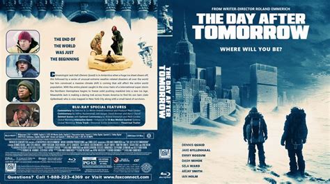 The Day After Tomorrow Blu Ray Custom Cover Blu Ray Movies Movie