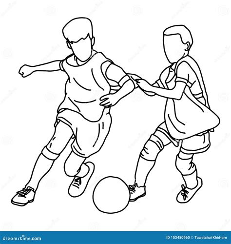 How To Draw A Soccer Player For Kids Art Er