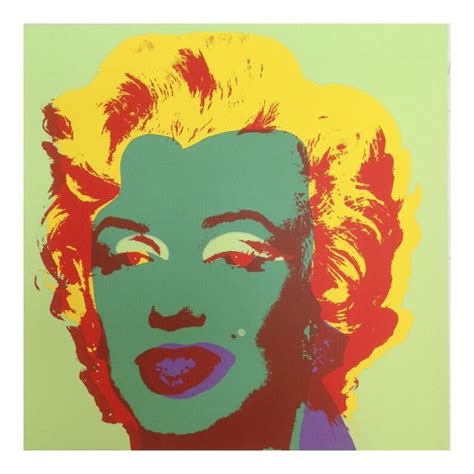 Andy Warhol Classic Marilyn Portfolio Suite Of 10 Etsy