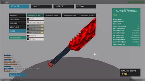 You should make sure to redeem these as soon as possible because you'll never know when they could. Roblox Phantom Forces How To Get Melee Weapons | All ...