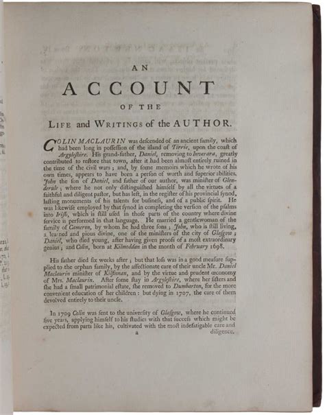 An Account Of Sir Isaac Newton S Philosophical Discoveries In Four