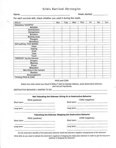 16 Best Images Of Coping With Change Worksheet Coping