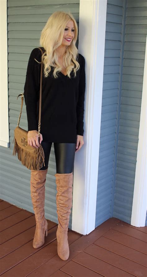 Colored Boots Leather Leggings High Boots Riding Boots Over Knee Boot Work Wear Beautiful