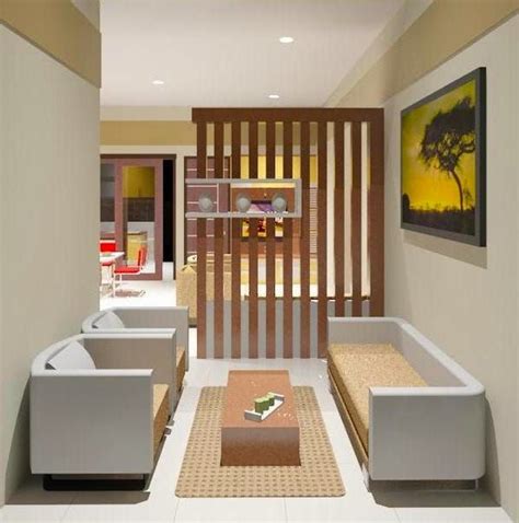 trend terbaru dekorasi ruang tamu rumah flat keisha dian trend