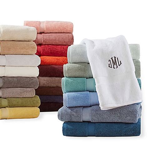 But bed bath & beyond knows that the touch and feel of a soft towel against your skin can be the most comforting experience. Wamsutta® Personalized 805 Turkish Cotton Bath Towel ...