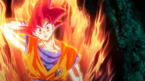 Dragon ball z goku super saiyan god. Dragon Ball Z Goku Super Saiyan God Wallpaper Hd - Gambarku