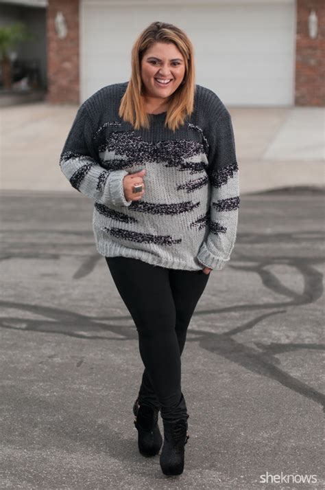 5 Outfits That Prove Plus Size Women Can Wear Oversized Trends Sheknows
