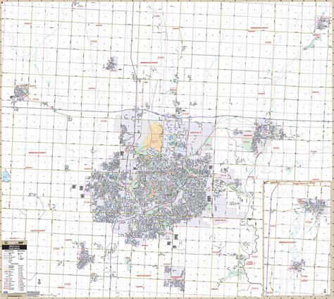 Map Of Sioux Falls Sd Maping Resources
