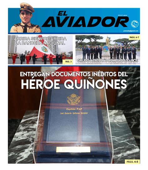 El Aviador Edición N°51 2019 By Fuerza Aérea Del Perú Issuu