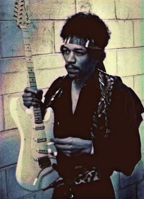 Hendrix Colored By Eugen Jimi Hendrix Woodstock Jimi Hendrix Hendrix