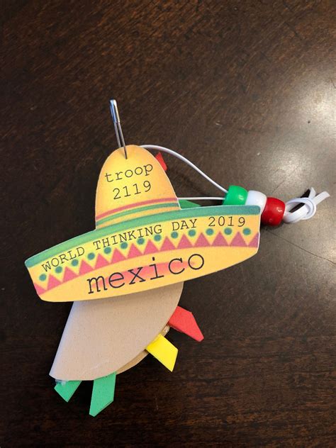 Girl Scouts World Thinking Day Swaps For Mexico Tags Created By