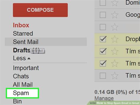 Click on the more option and scroll down to find the spam folder. How to Stop Spam Mails in Gmail: 12 Steps (with Pictures)