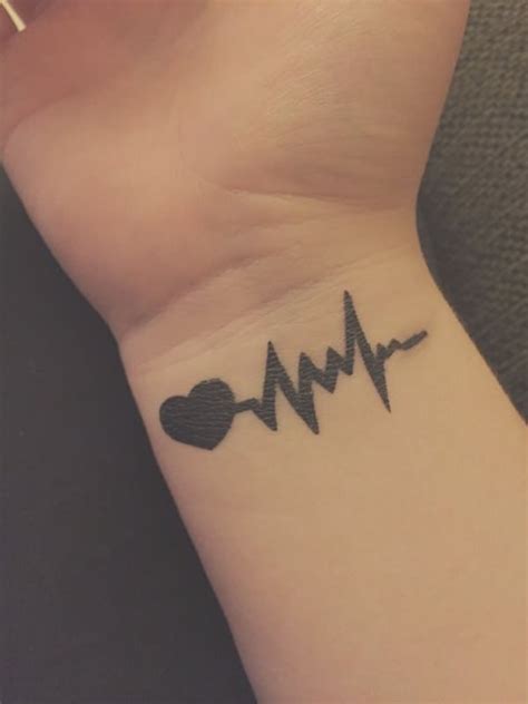 100 Amazing Heartbeat Tattoo Designs For Man And Woman