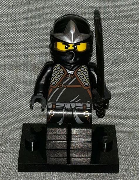 Lego Figurine Minifig Ninjago Cole Ninja Black Deepstone Armor Njo140