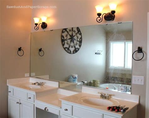How To Remove Large Bathroom Mirror Glued To Wall Kalecos