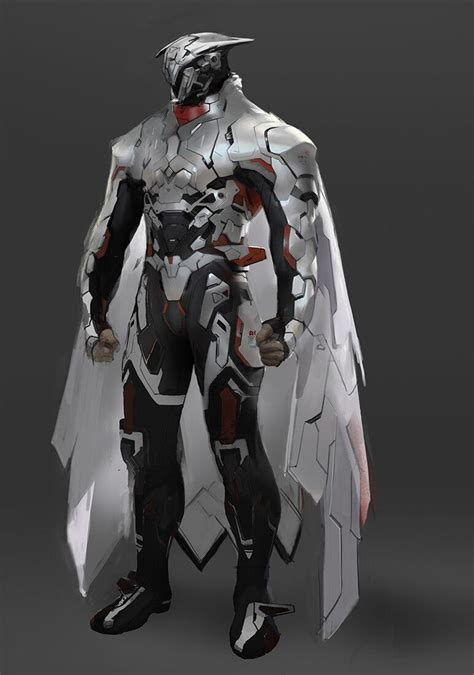 Artstation Zeus Hyun Suk Lee Futuristic Armour Sci Fi Concept Art