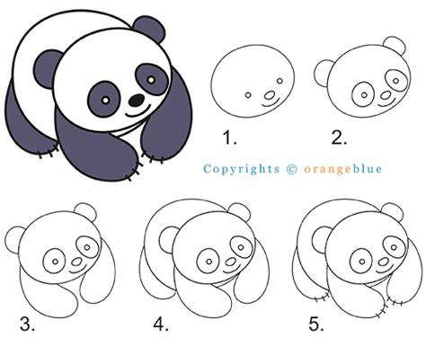 How To Draw Panda By El Te On Deviantart