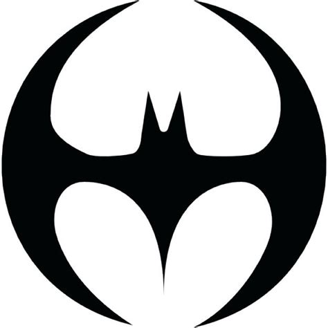 Batman Symbol Silhouette At Getdrawings Free Download