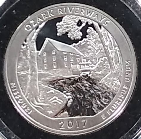2017 S Missouri Quarter Us Proof Coin 900 Silver 63g Etsy