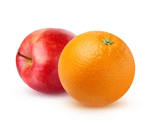 Apple And Orange Stock Photos Pictures And Royalty Free Images Istock