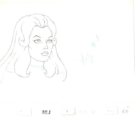 She Ra Princess Of Power Animation Production Cel Drawing Etsy She