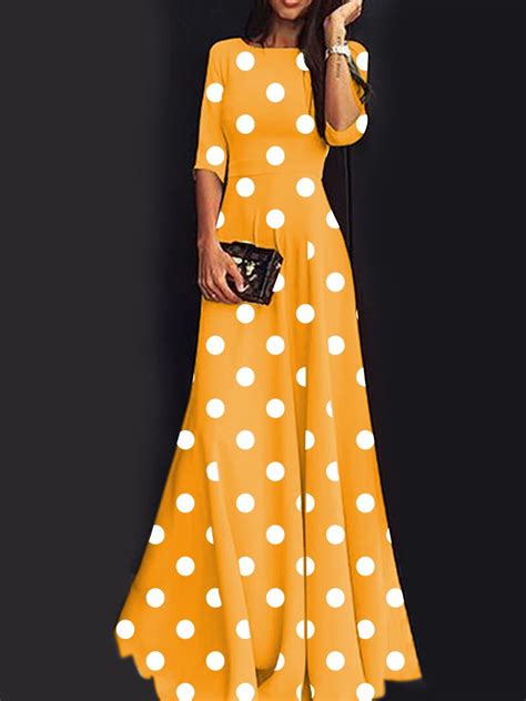 polka dot maxi dresses dot dress print dress printed dresses summer maxi dress boho spring