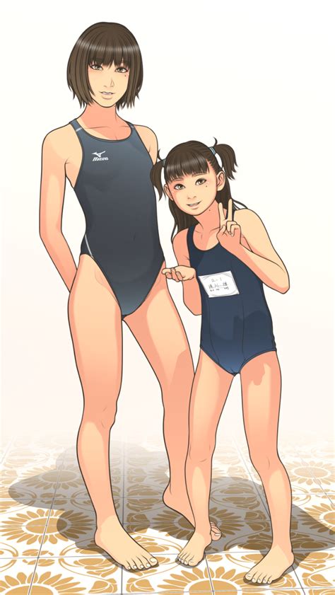 Shinchou Ni Kansuru Kousatsu Mizuno Highres 2girls Age Difference