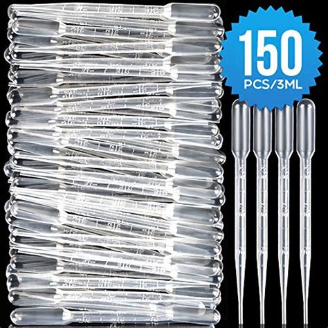 Wholesale Teenitor 3ml Plastic Transfer Pipettes Eye Dropper Pack Of