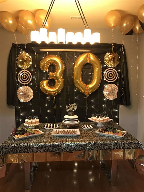 Add Some Sparkle 30th Birthday Table Decorations To Your Birthday Party