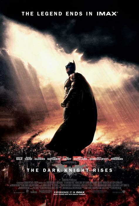 The Dark Knight Rises Imax Poster Collider