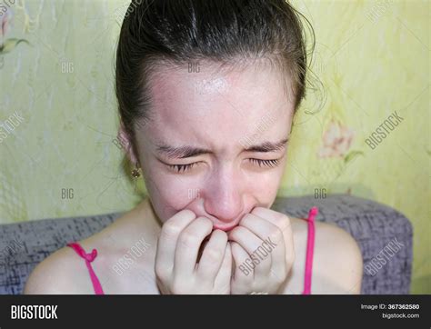 Teenage Girl Crying Image And Photo Free Trial Bigstock