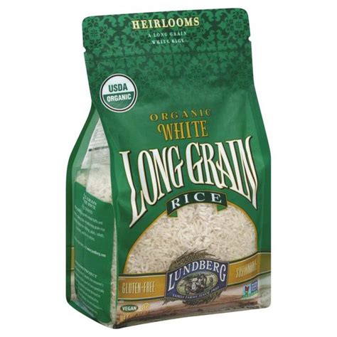Lundberg Farms Organic Long Grain White Rice 2 Lbs 6 Pack