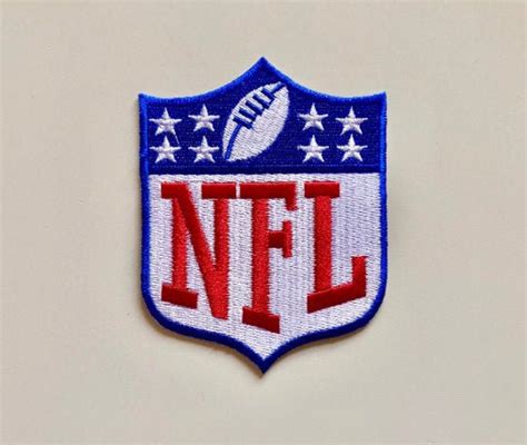 Nfl National Football League Large Logo Patches Embroidered Etsy
