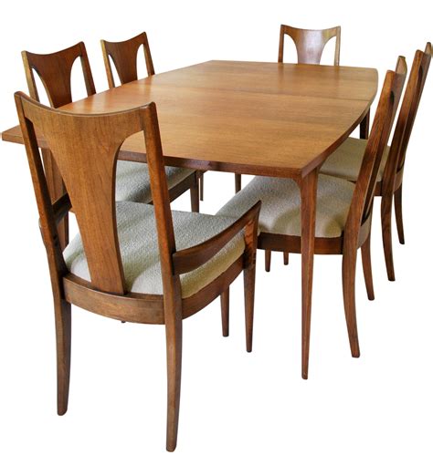 Lot includes a set of six broyhill furniture dining room chairs. Vintage Broyhill Brasilia Dining Set | Mid century modern ...