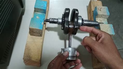 Crankshaft And Connecting Rod Assembly Youtube