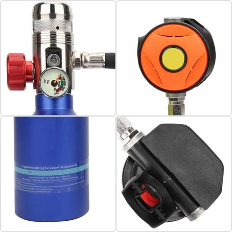 Diving Packages Sports And Outdoors 1l Aviation Aluminum 15 To 20 Min Mini Diving Oxygen Tank