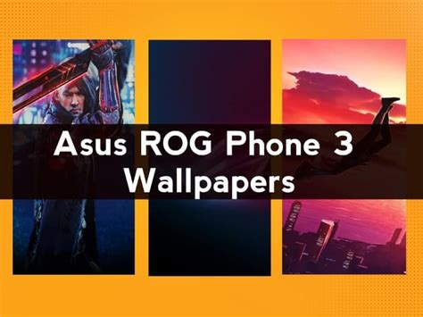 Download Asus Rog Phone 3 Wallpapers Now Techburner
