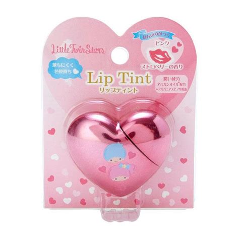 jp sanrio heart shaped lip gloss x little twin stars heart shaped lips lip tint lip tint