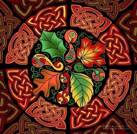 A Yin Practice To Welcome The Fall Equinox Celtic Art Autumn Leaves